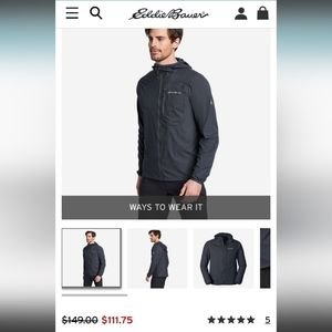 Eddie Bauer Light Weight Jacket